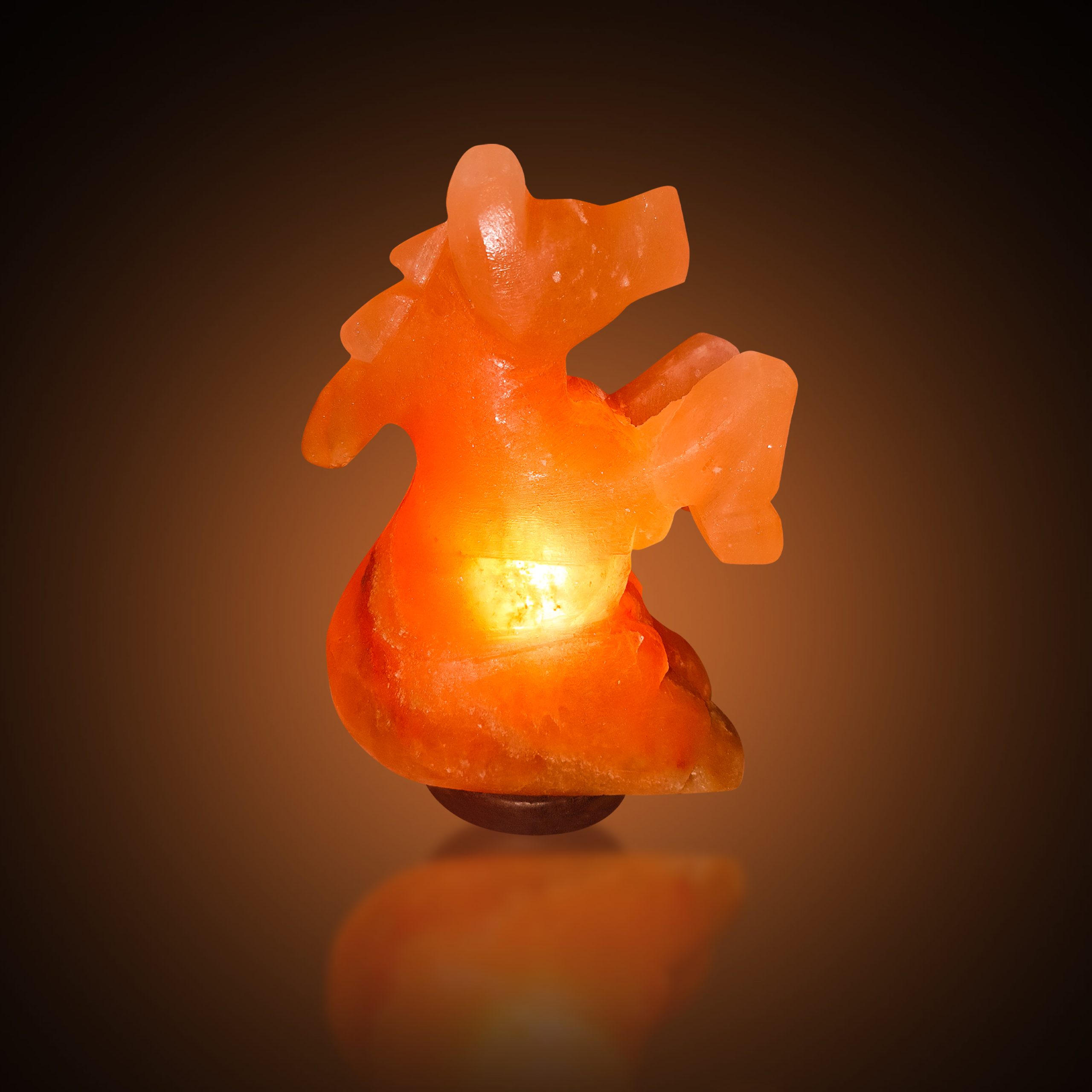 Horse Himalayan Rock Salt Lamp Natural Crystal