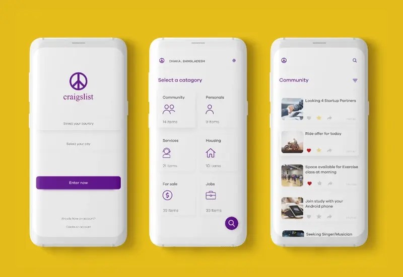Cost to Develop a Marketplace App Like Craigslist and Letgo?