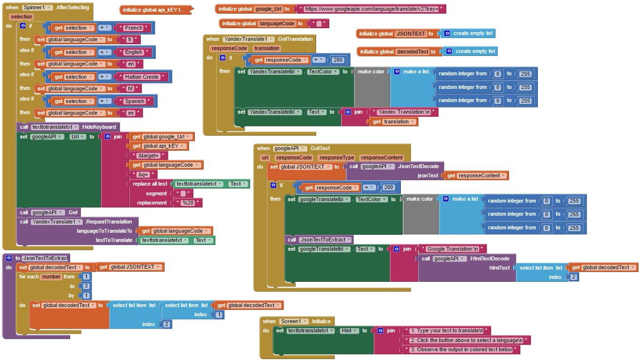 Mit App Inventor fasrchange