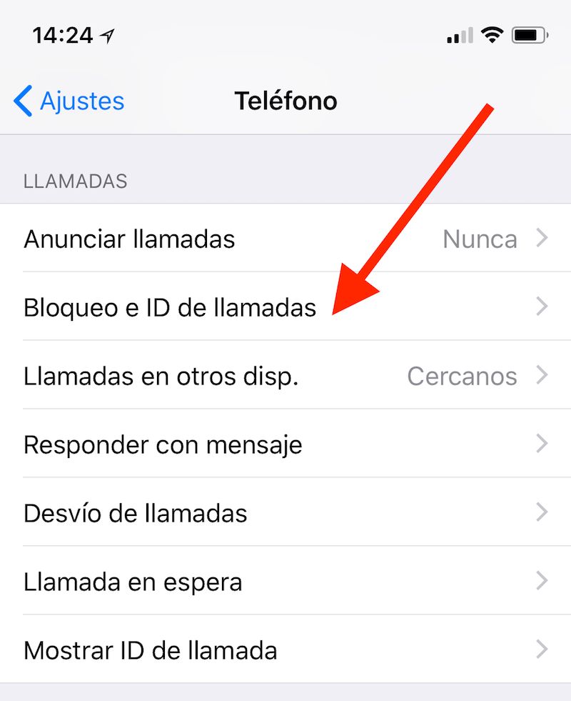 Cómo bloquear un contacto en iPhone