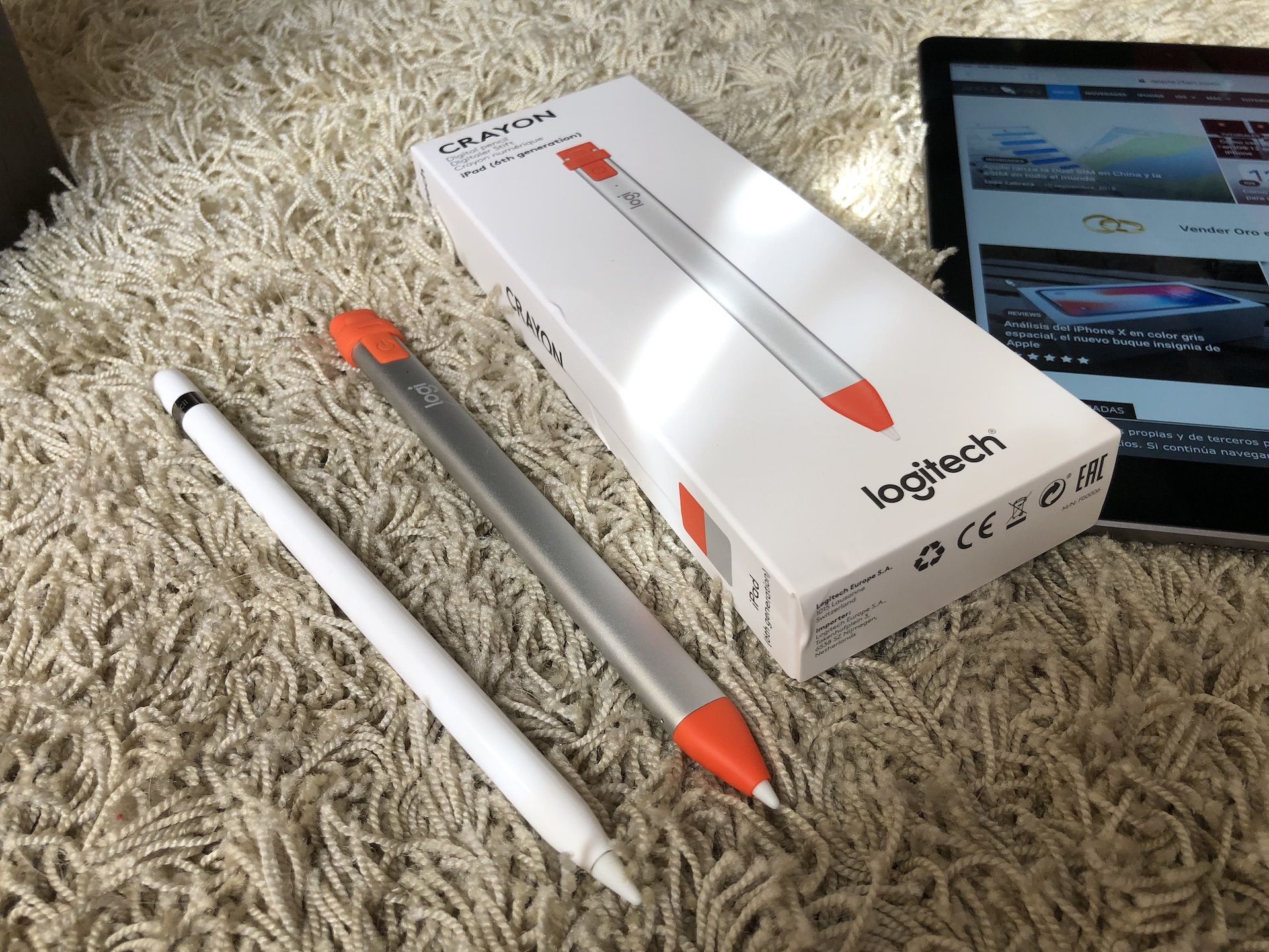 Análisis del Logitech Crayon para iPad 2018