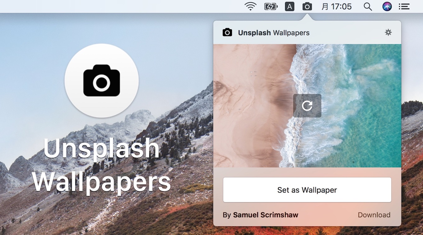Unsplash、CC0ライセンスの写真を日替わりでMac/Androidの壁紙に設定してくれる公式アプリを公開。 AAPL Ch.