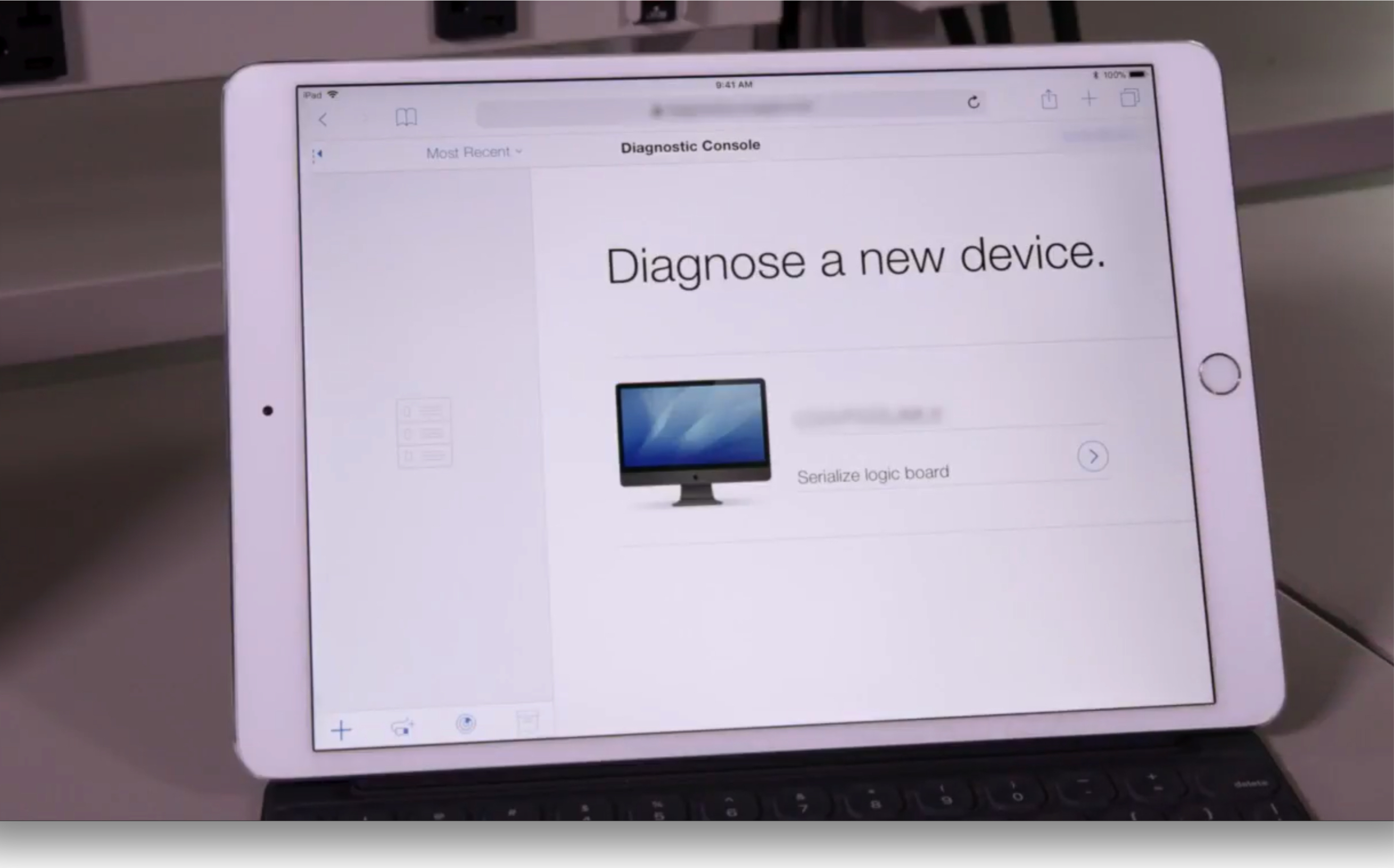 Apple T2を搭載したiMac Proのロジックボードやフラッシュストレージ修理後に利用される「Mac