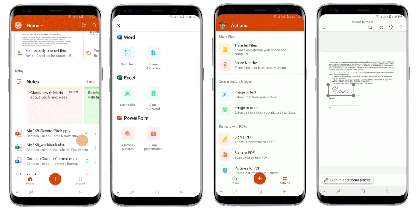 Microsoft、WordおよびExcel、PowerPointを統合した「Office for iOS」を発表
