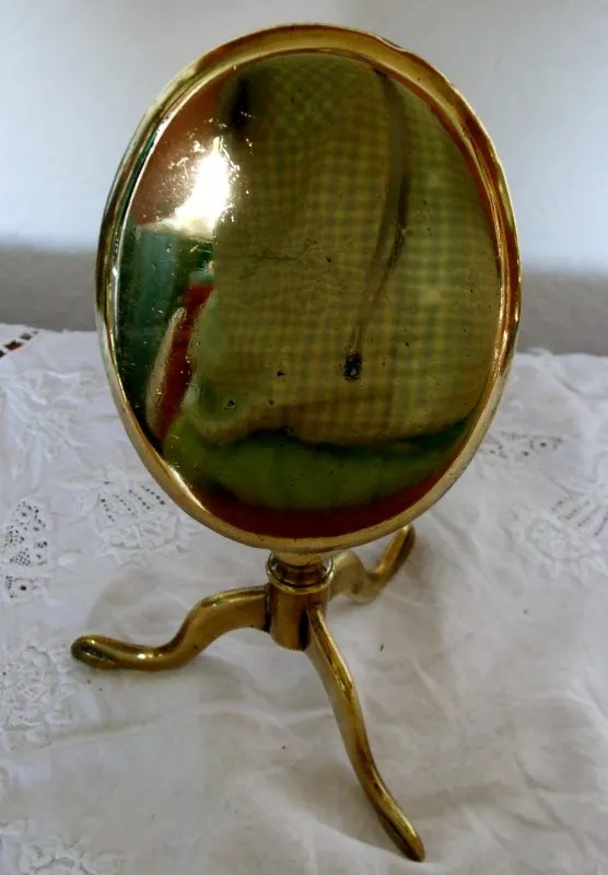 Antique English Brass Candle Reflector Applecross Antiques