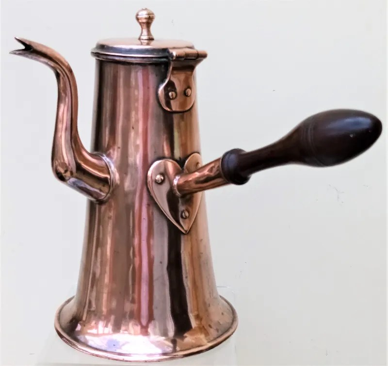 Antique English Copper Coffee Pot Applecross Antiques