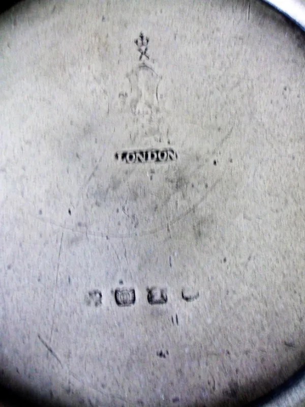 Antique English Victorian Pewter Hot Water Plate Applecross Antiques