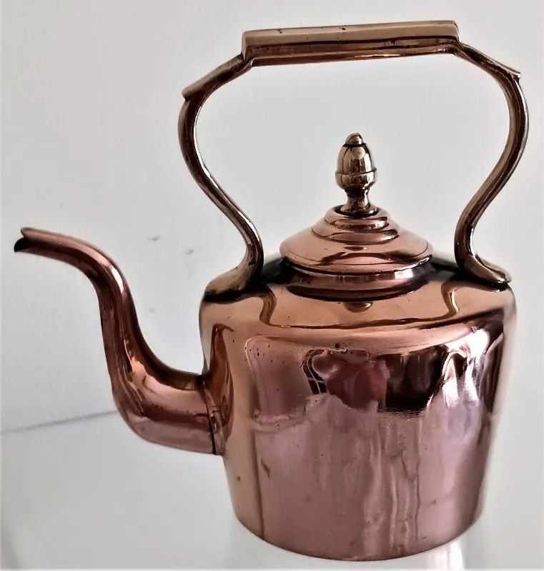 Antique Miniature Copper Kettle Applecross Antiques