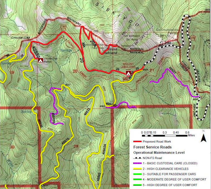 No New Pavement on Mt. Ashland Stop the Mt. Ashland Road Paving