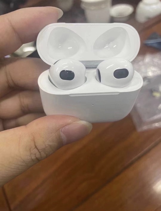 Leaked realworld images show AirPods 3rd generation design