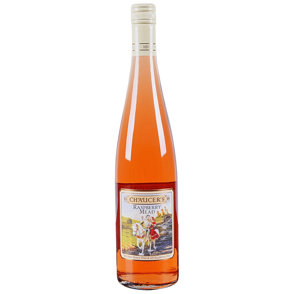Chaucers Raspberry Mead 750 ml Bottle Applejack