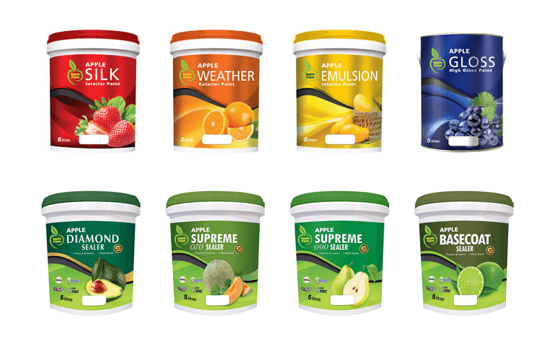 Our Gallery Apple Paints