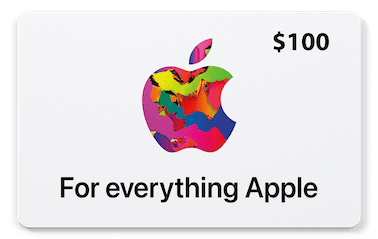 $100 Apple Gift Card (US) | E-Mail delivery - Apple Premium Store