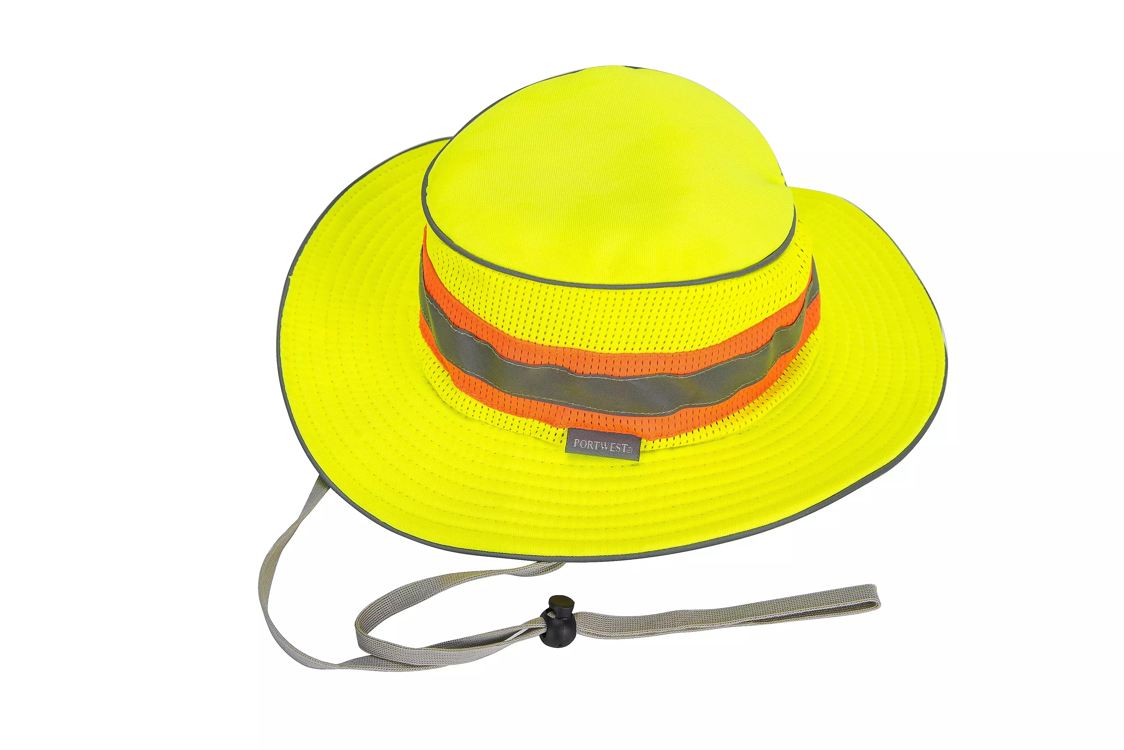 High visibility Sun Hat with Neck Cord Portwest HA15