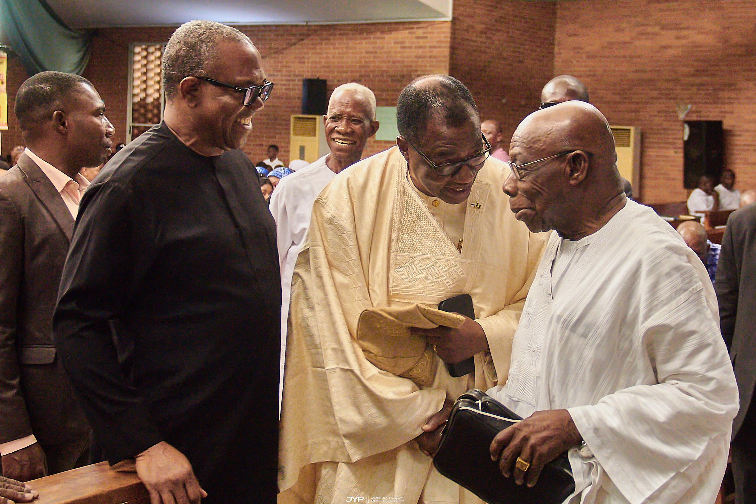 Former President Obasanjo’s 87th Birthday Thanksgiving Service Draws Highprofile Guests [Photos
