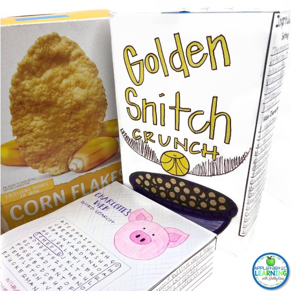 Cereal Box Book Report Sample Cereal Box Book Report Sample