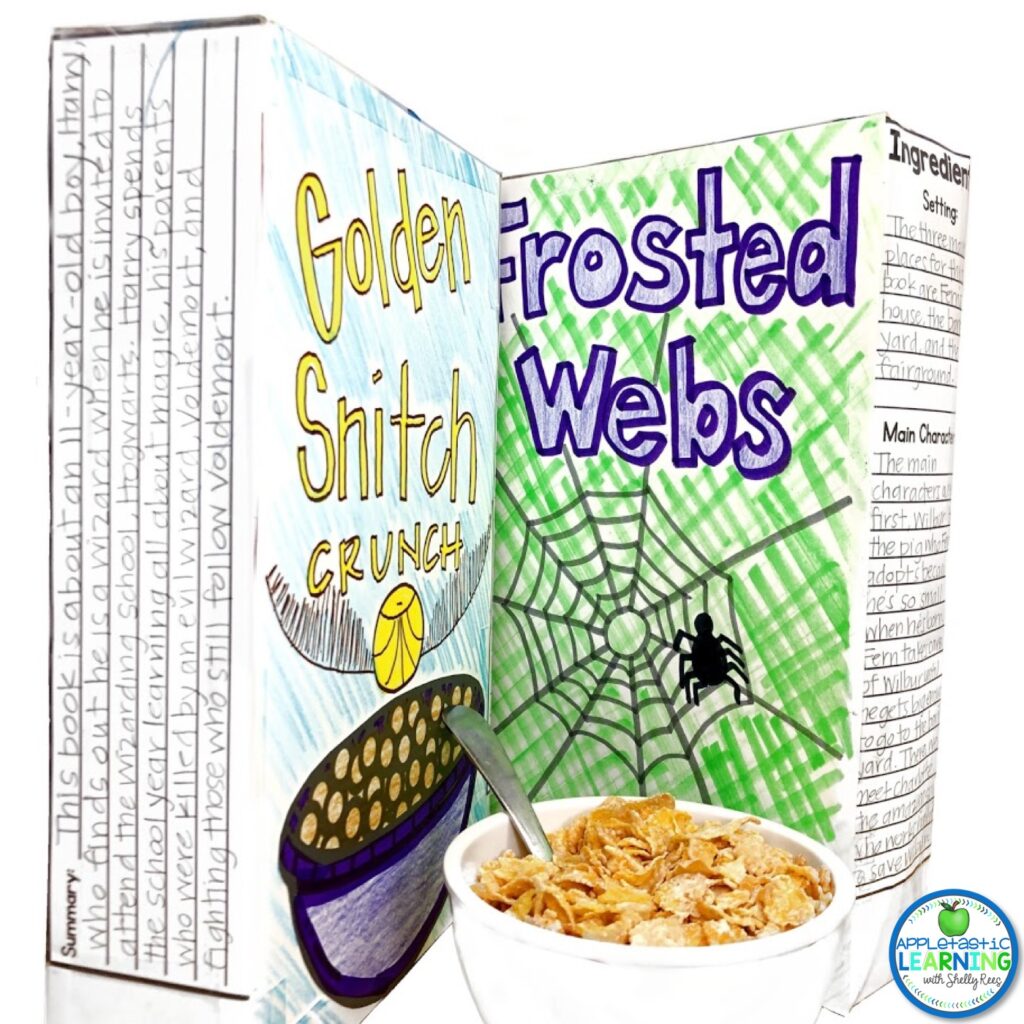 Cereal Box Project Examples