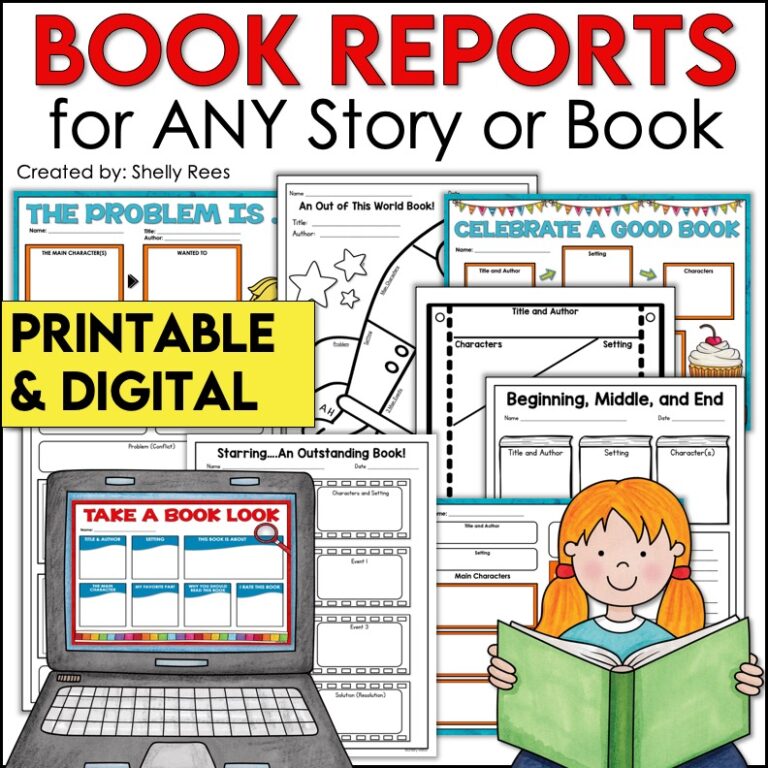 10 Book Report Ideas That Kids Will Love Appletastic Learning