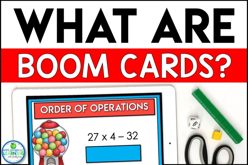 What are Boom Cards? Appletastic Learning