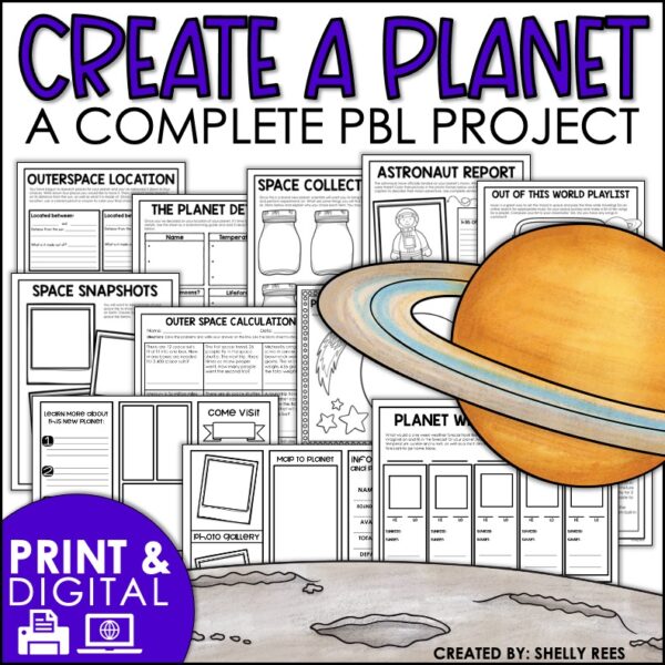 Create a Planet Project Based Learning PBL - Appletastic Learning