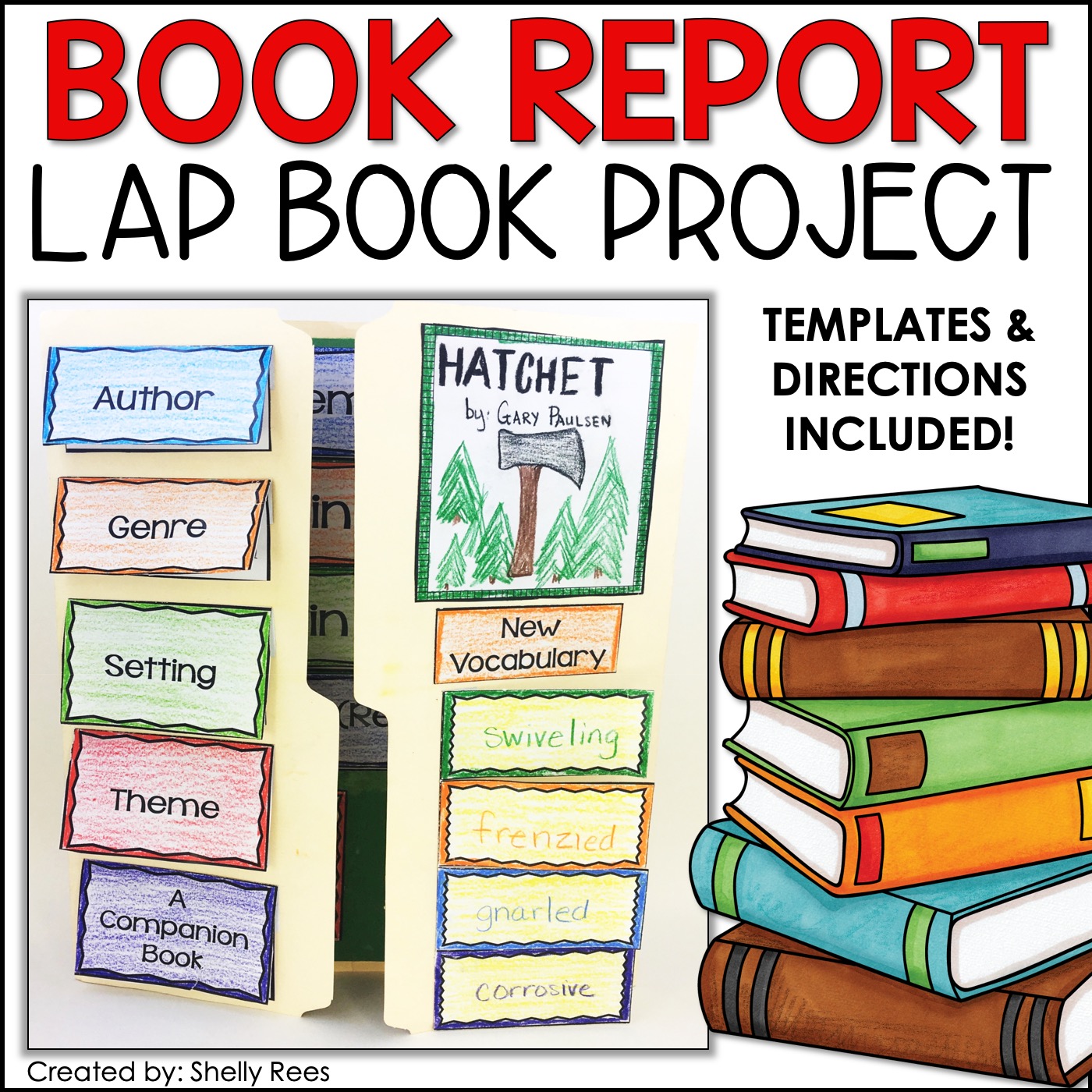 Book Report Projects Bundle Appletastic Learning