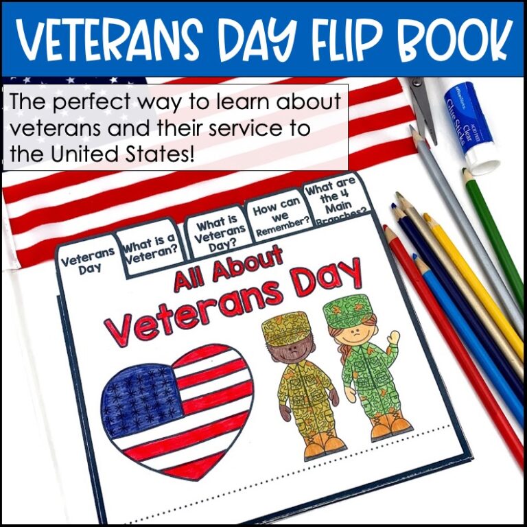 Veterans Day Activities for Elementary Students - Appletastic Learning