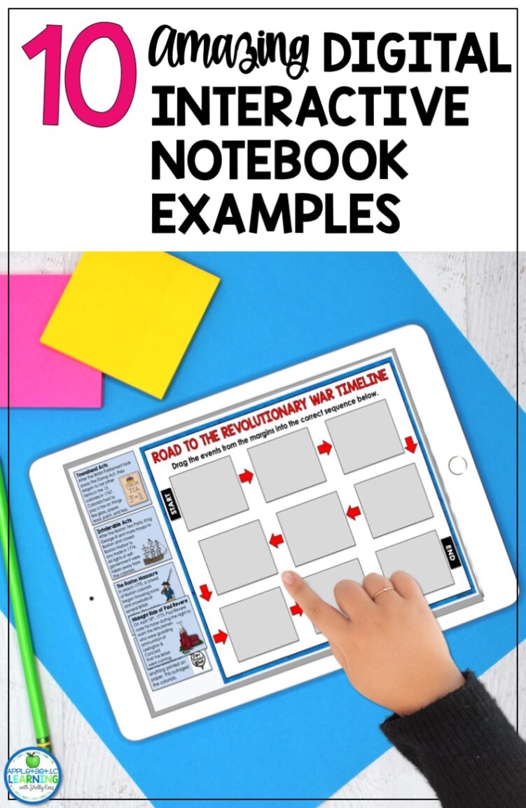 Digital Interactive Notebook Examples Appletastic Learning