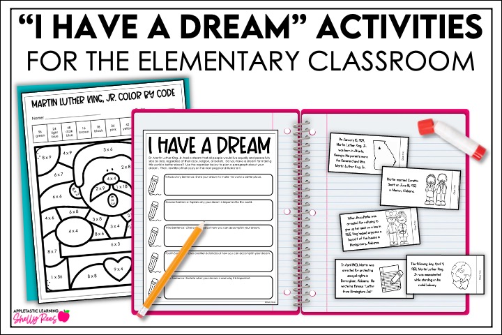 6 Engaging I Have a Dream Activities - Appletastic Learning