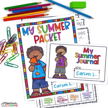 3rd Grade Summer Packet - 10 Fun Things to Include - Appletastic Learning