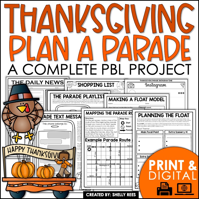 15 Fun Thanksgiving Writing Activities - Appletastic Learning