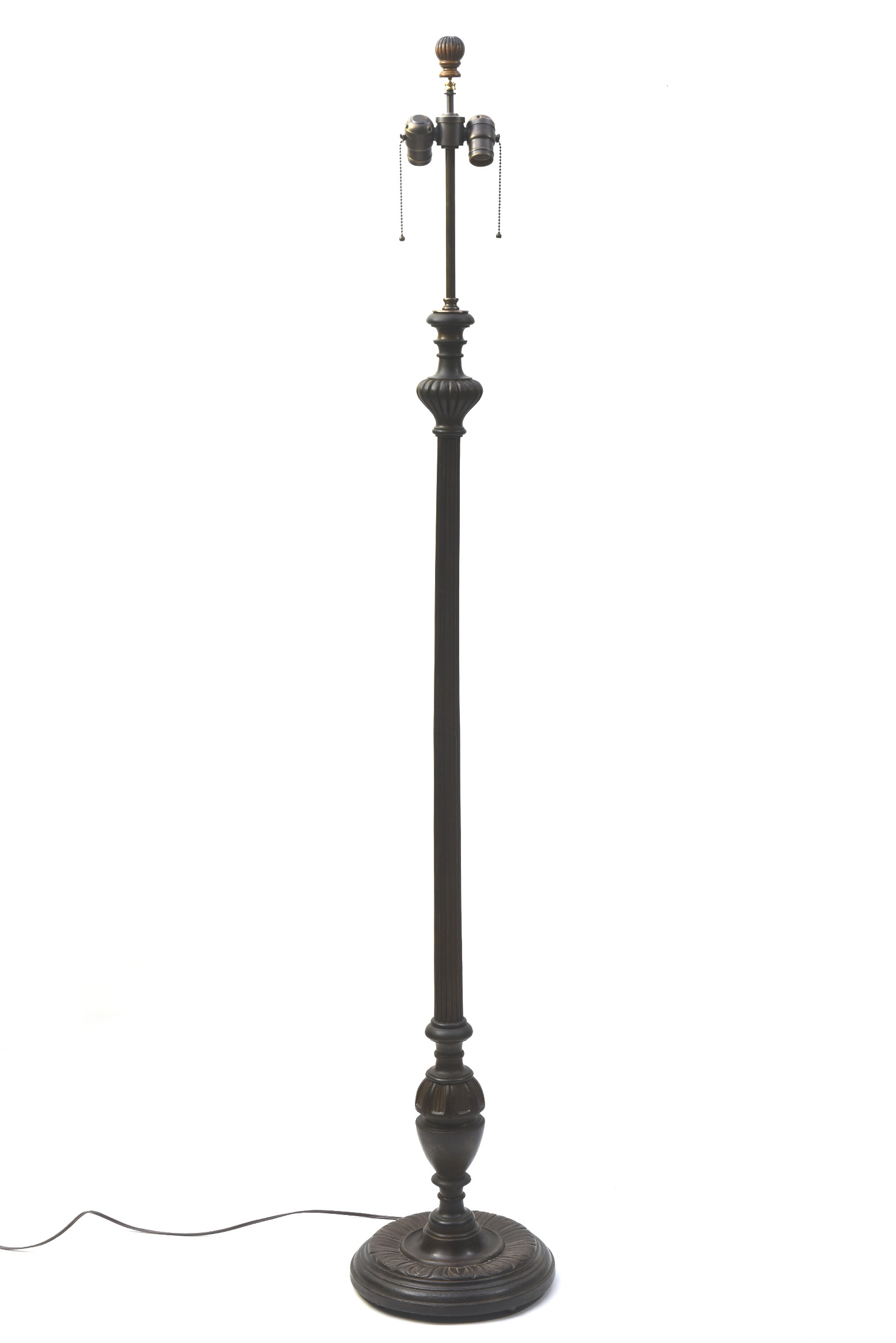 Carved Wood Floor Lamp Appleton Antique Lighting