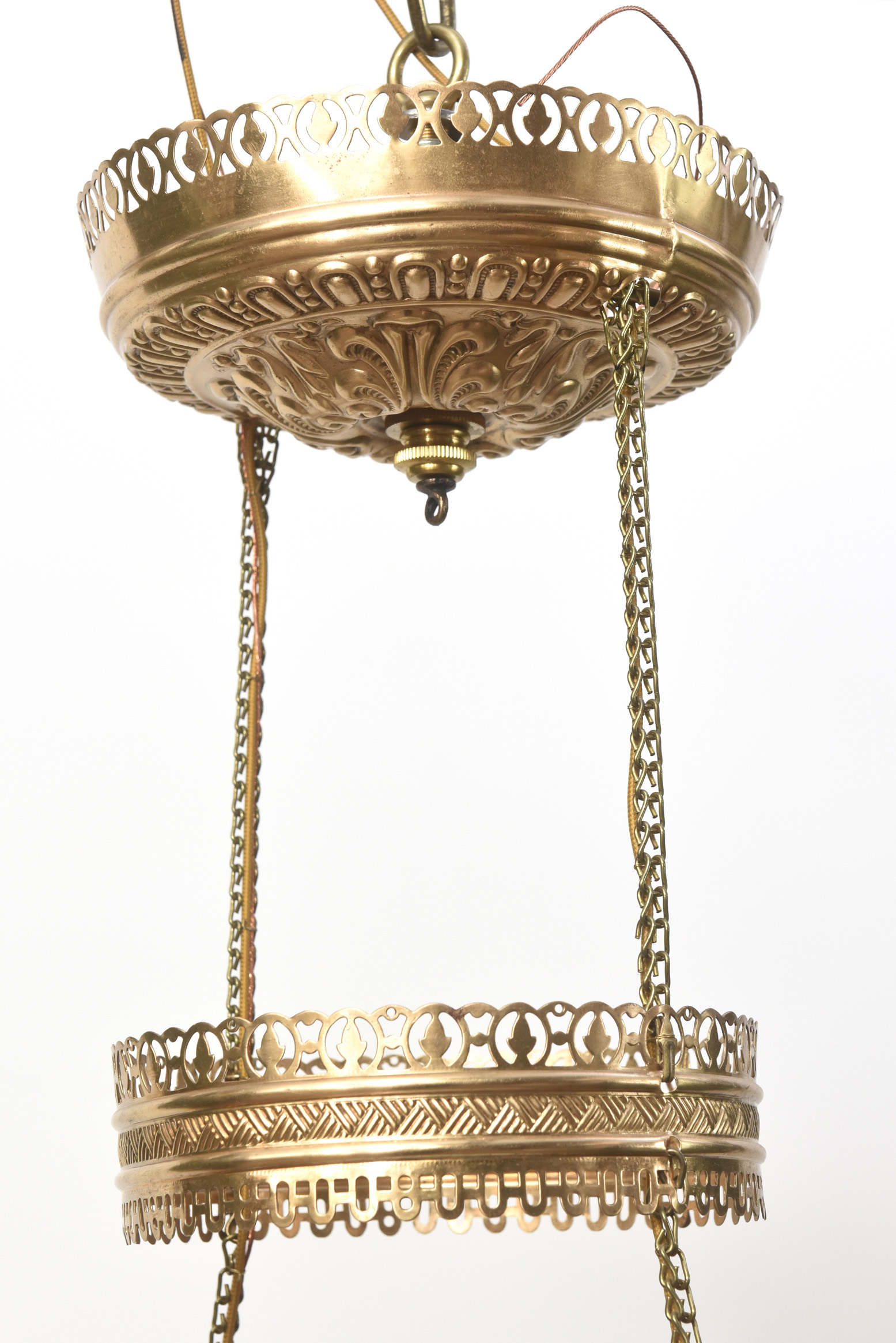 Victorian Hanging Oil Lamp Appleton Antique Lighting