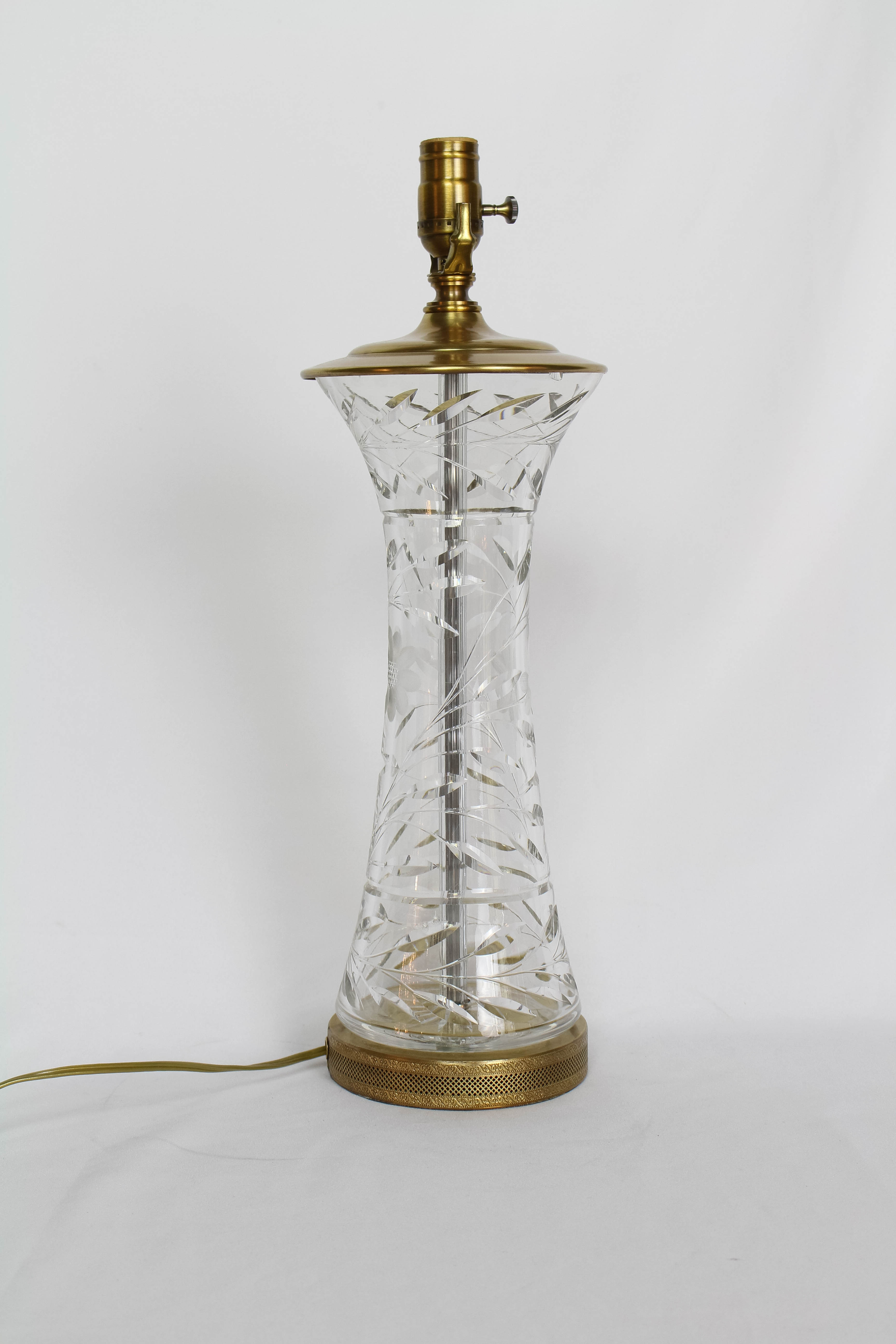 Crystal Table Lamp Appleton Antique Lighting