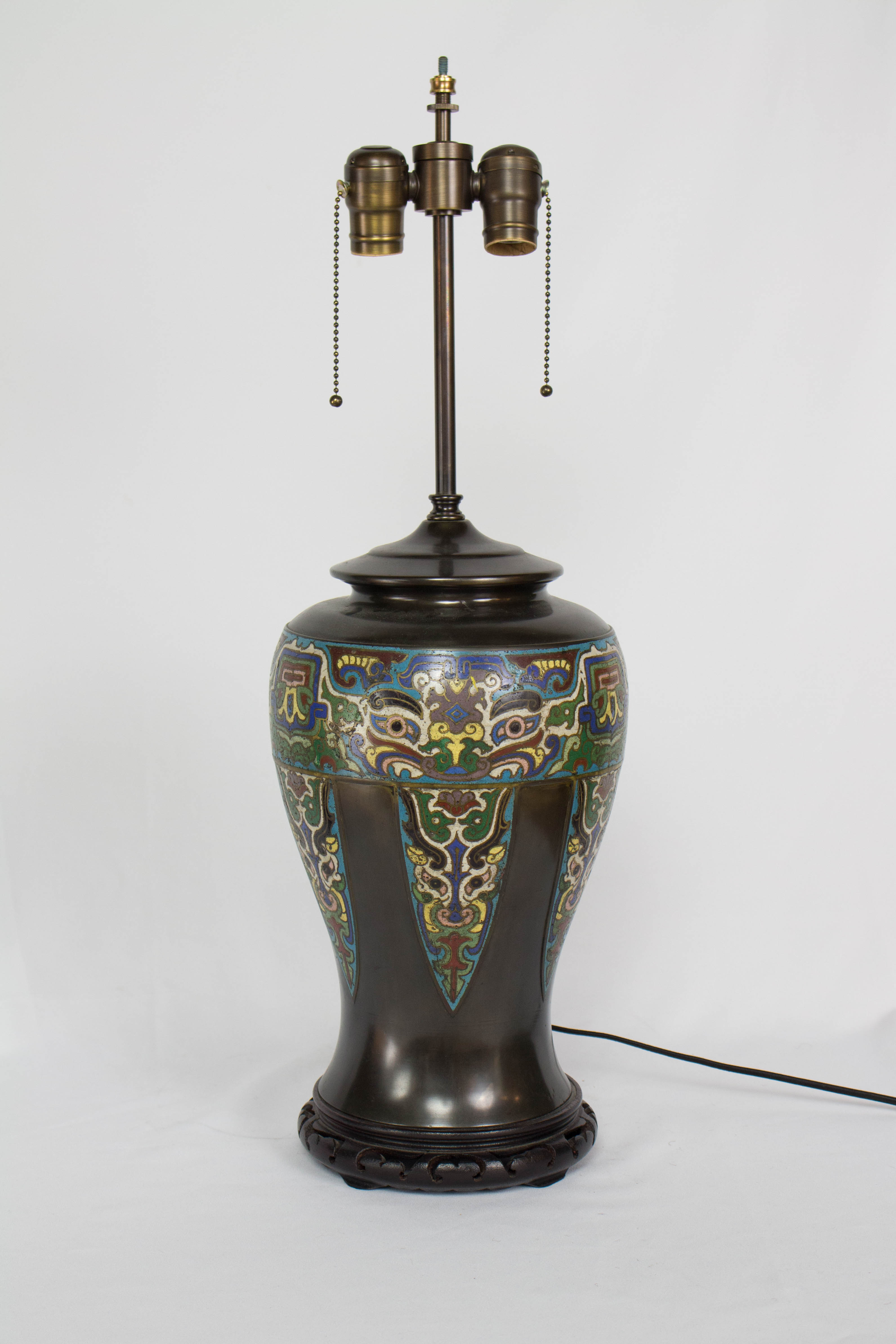 Champleve Table Lamp Appleton Antique Lighting