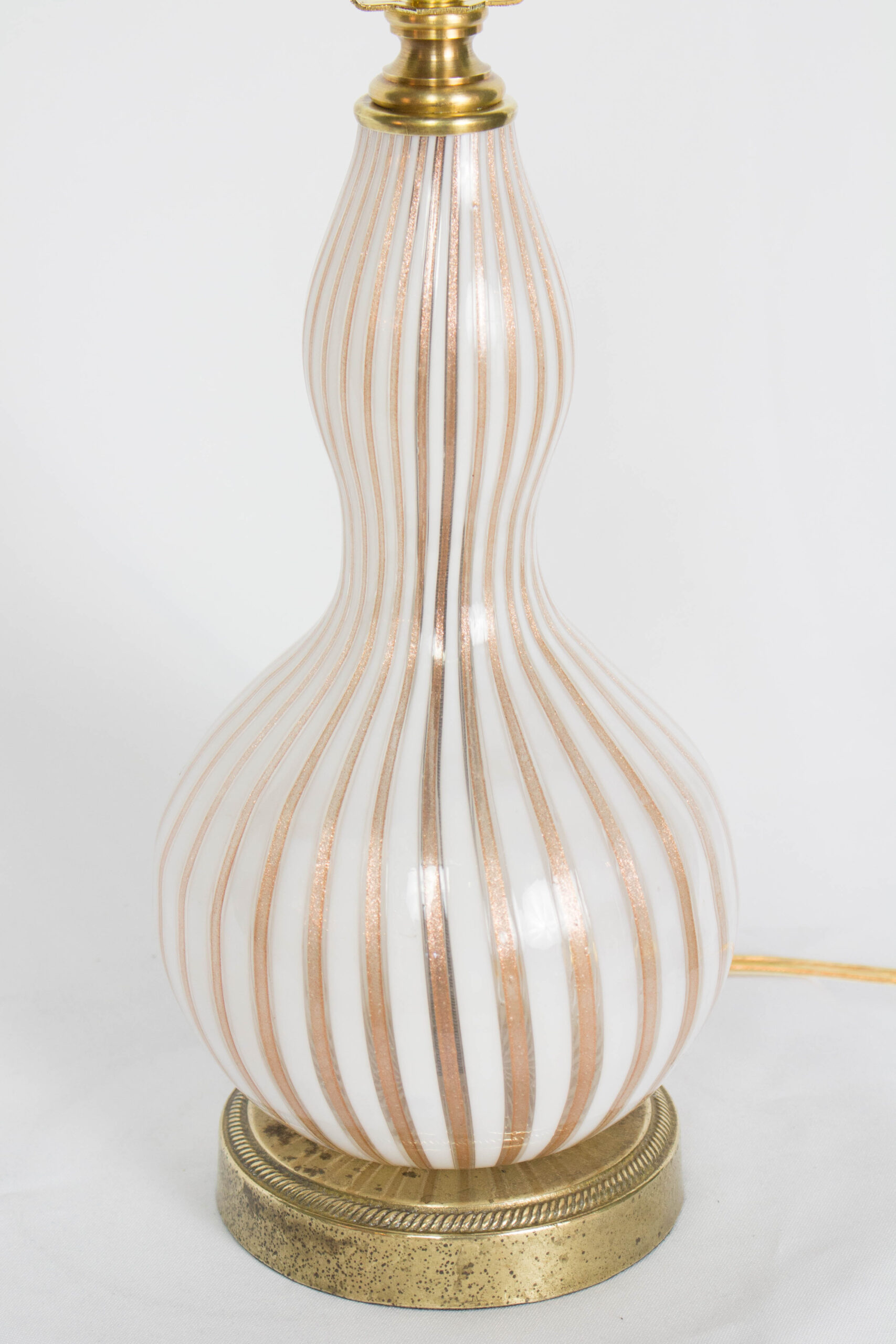 Murano Glass Table Lamp by Dino Martens Appleton Antique Lighting