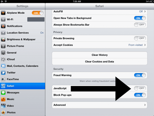 Safari not scrolling on Mac, iPad, iPhone and iPod Apple Toolbox