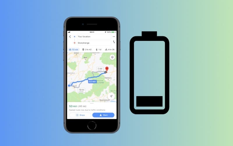 Is Google Maps causing your iPhone battery to drain too fast