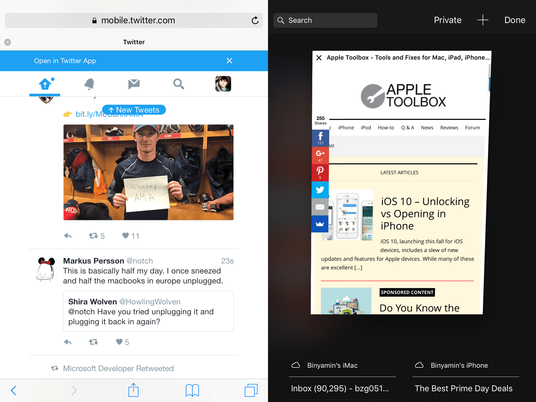 How to Open Multiple Instances of Safari on iPad with iOS 10 AppleToolBox