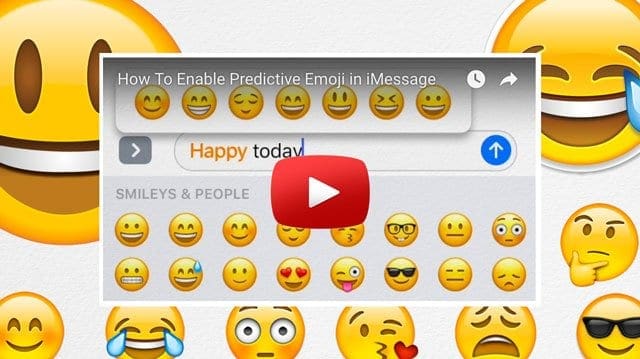 iPhone Predictive Text, Emoji Not Working, HowTo Fix