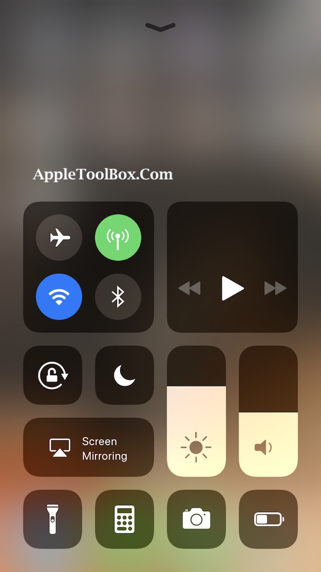 How to Customize and Use Control Center on iPhone AppleToolBox