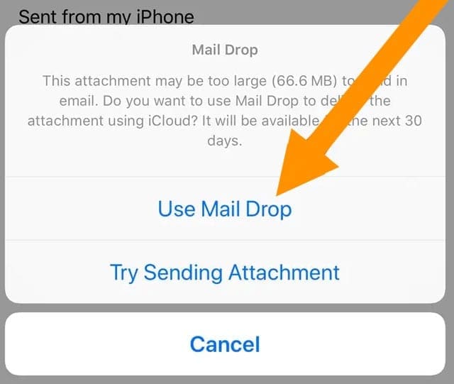 Insert Table In Mail App Iphone Mailbox Size Limit Exceeded