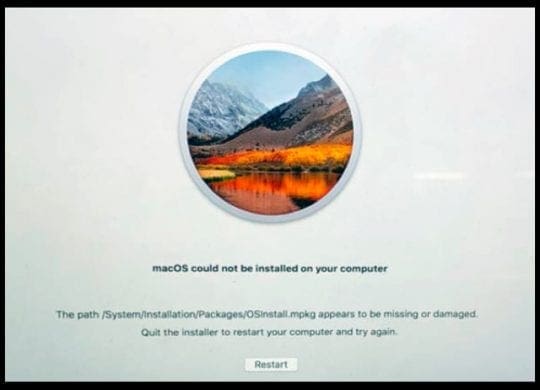 This Version Of Os X 10.11 Cannot Be Installed This Version Of Os X 10.11 Cannot Be Installed