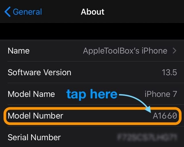 How to Check if Your iPhone has a or Intel Modem AppleToolBox