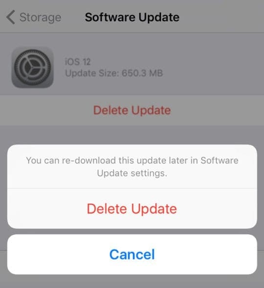 Error Occurred Installing iOS 12 on iPhone or iPad, HowTo Fix