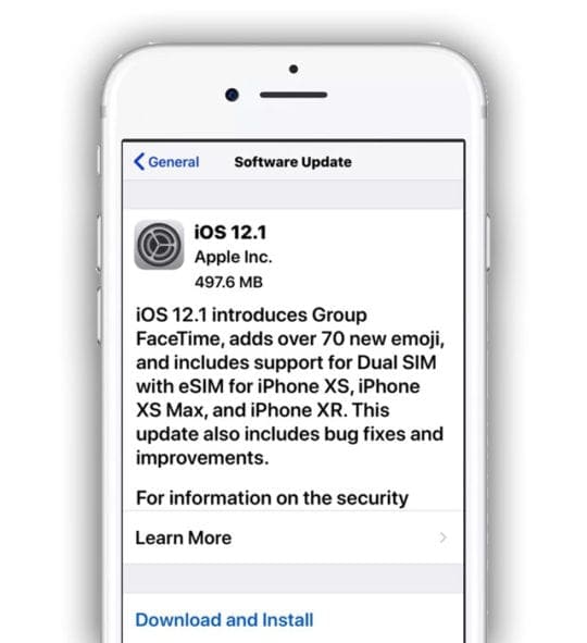 Error Occurred Installing iOS 12 on iPhone or iPad, HowTo Fix