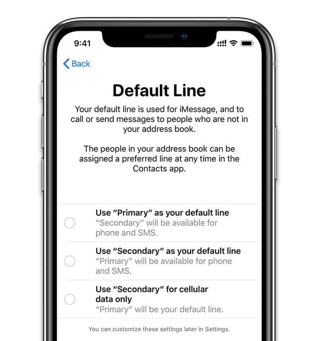 Seeing Message "Number Changed To Primary" on iPhone 11, XS, or XR