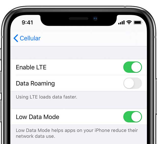 Monthly data running low on your iPhone? Reduce data use with Low Data Monthly data running low on your iPhone? Reduce data use with Low Data