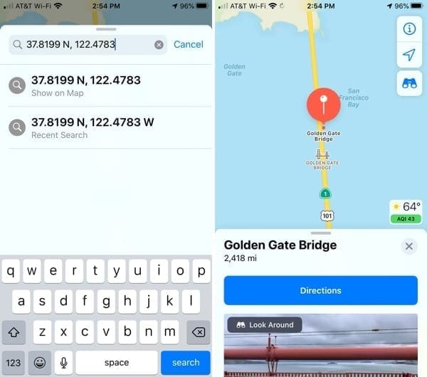 How to Get GPS Coordinates of a Location in Apple Maps AppleToolBox