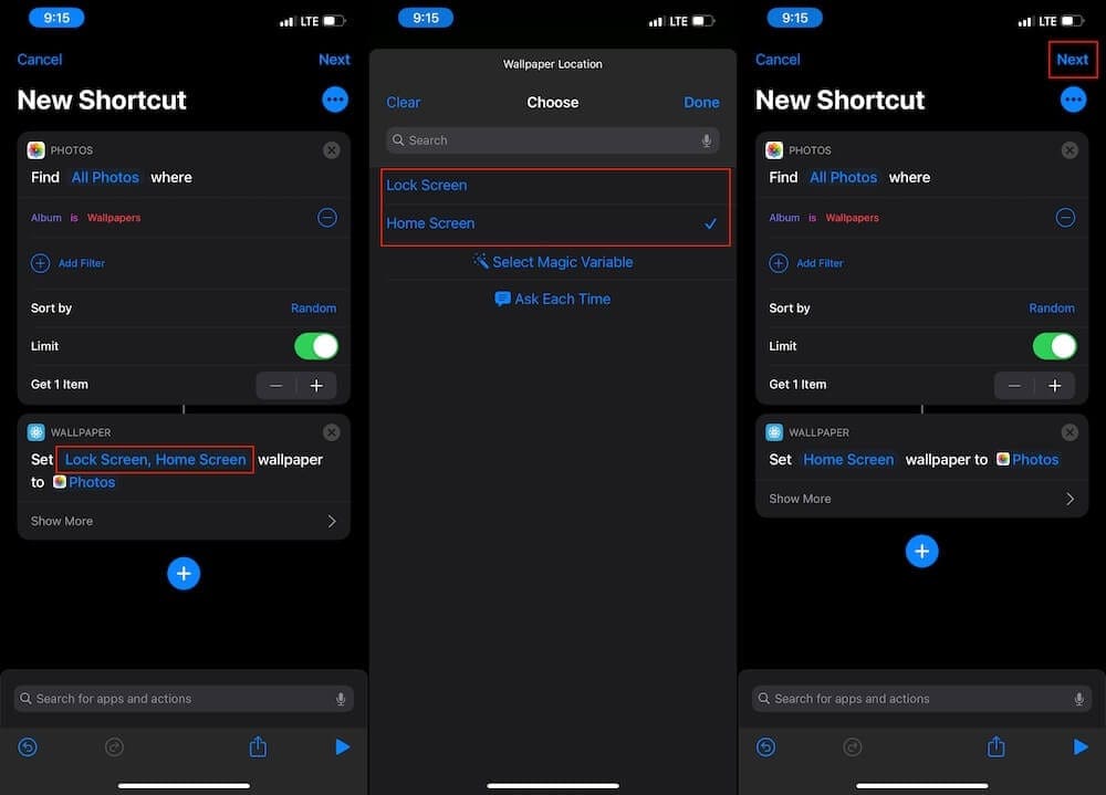 How to Automatically Change iPhone Wallpaper With Shortcuts AppleToolBox