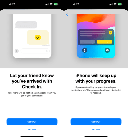 How to Use Check In on iOS 17 AppleToolBox